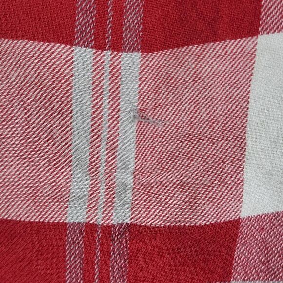CONCEPTS SPORT Alabama Red/White/Gray Plaid Flannel‎ Shirt Medium - Picture 10 of 10